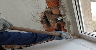 Демонтаж оконных откосов по выгодной цене от 526 руб. в Можге - Сварной-Мжг